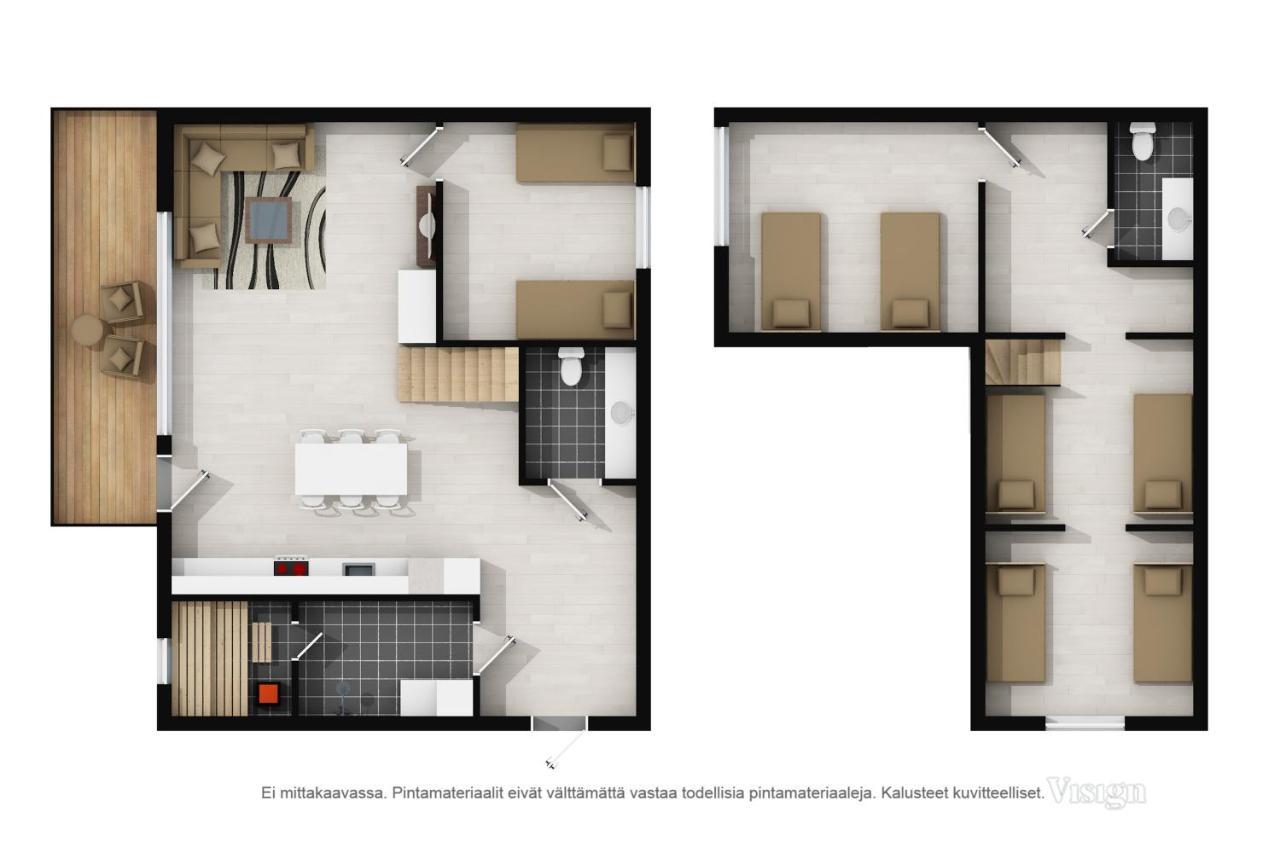 Keskuskuja 5 A2, Levin Alppikeskus Apartman Kültér fotó